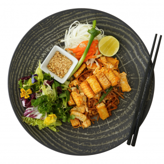 PAD THAI – Thajské ryžové rezance s údeným tofu